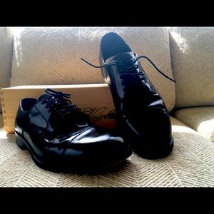 Men's Size 10M Black Leather Dress Shoe